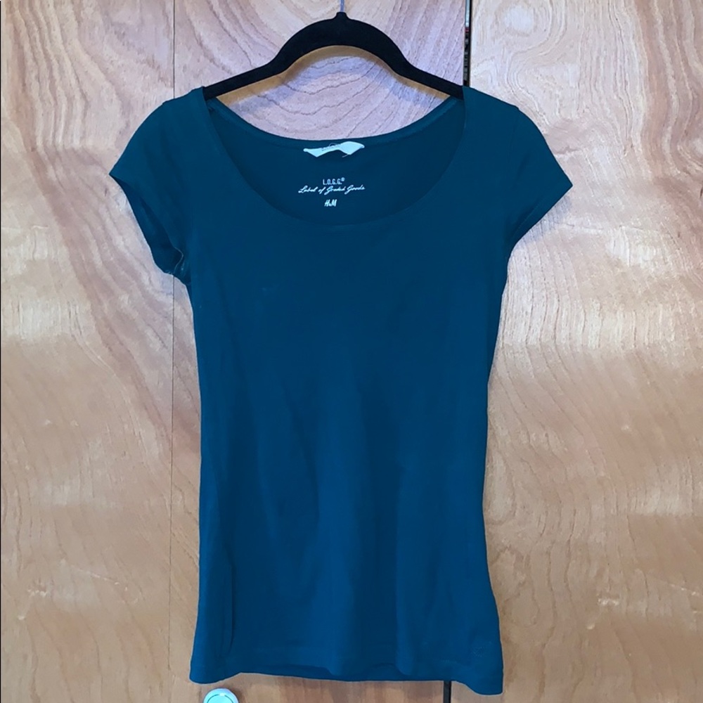 Basic Teal Tee